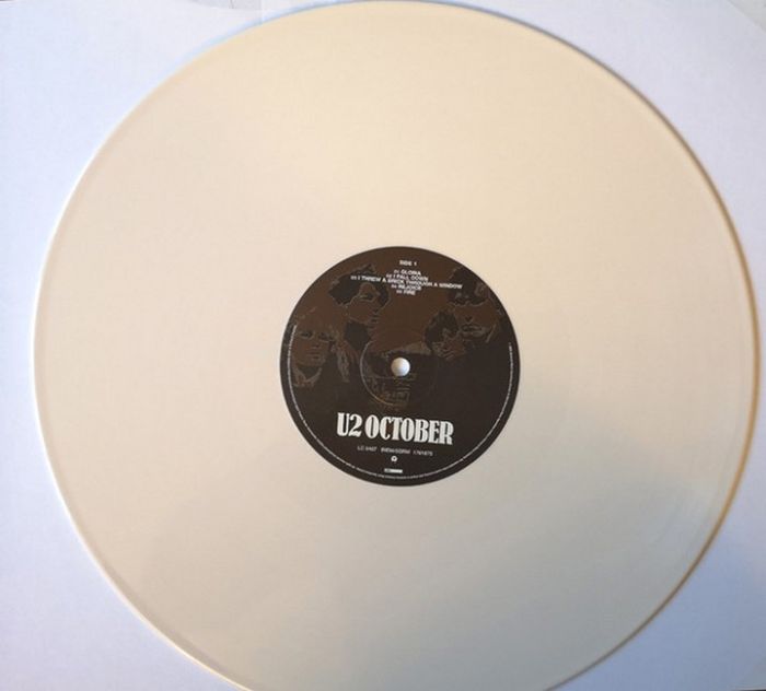 U2 – October (LP, Album, Limited Edition, Reissue, Remastered, Cream, 180 Gram, Vinyl)