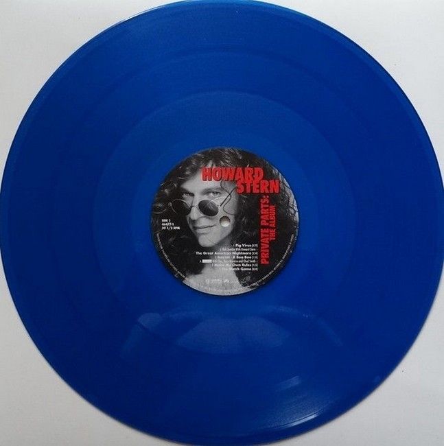 Howard Stern Private Parts: The Album (2LP, Album, Record Store Day, Compilation, Limited Edition, Reissue, Blue Vinyl)