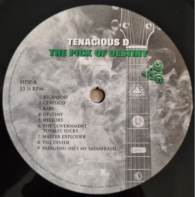Tenacious D – The Pick Of Destiny (LP, Album, Reissue, 180 gram, Vinyl)