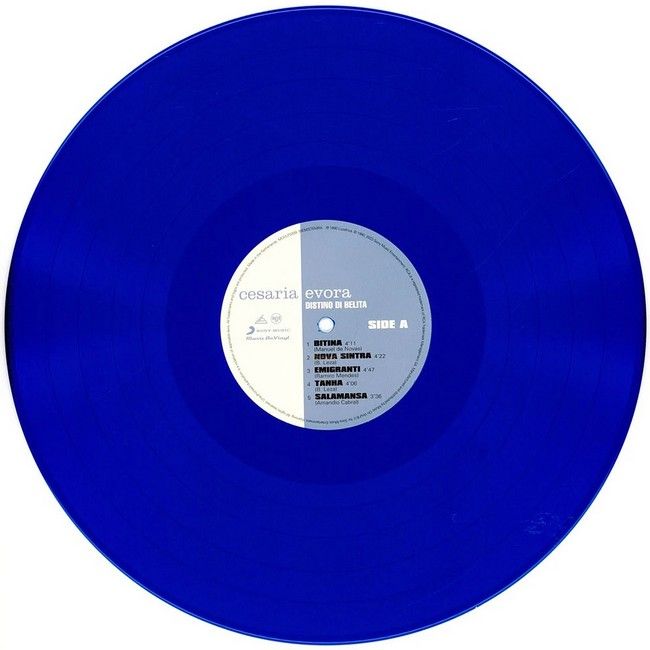 Cesaria Evora – Distino Di Belita (LP, Album, Limited Edition, Numbered, Reissue, Blue Vinyl)