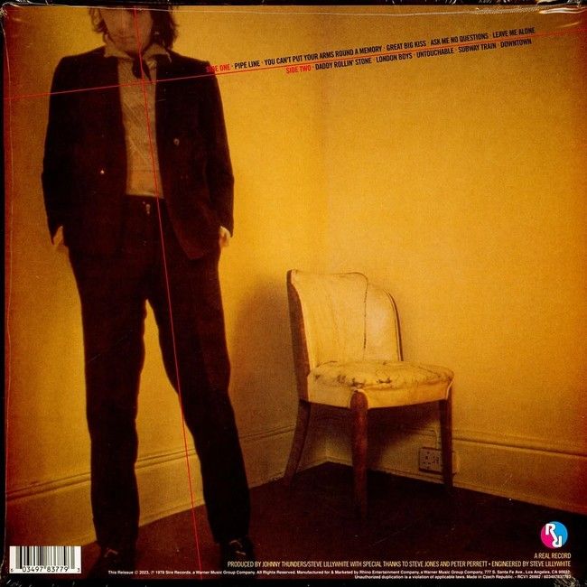 Johnny Thunders – So Alone (LP, Album, 45th Anniversary Edition, Red Vinyl)