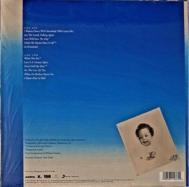 Платівка Whitney Houston – Whitney(Special Edition, Blue [Sky Blue], Vinyl)|Вітні Х'юстон-Вітні