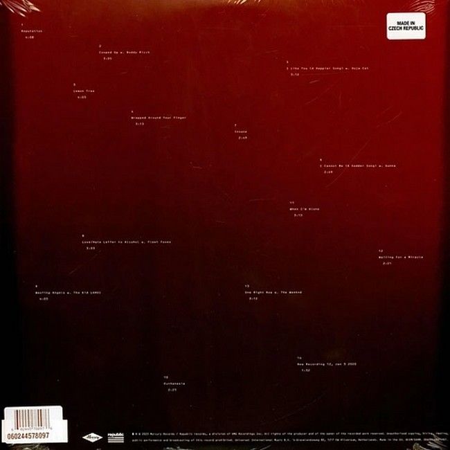 Платівка Post Malone – Twelve Carat Toothache|Пост Мелоун-Зубний біль на дванадцять каратів(2xLP,Opaque Apple Red Vinyl)