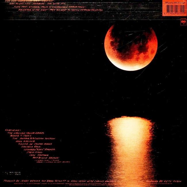 Carlos Santana – Havana Moon (LP, Album, Limited Edition, Numbered, Reissue, Yellow & Red Marbled Vinyl)