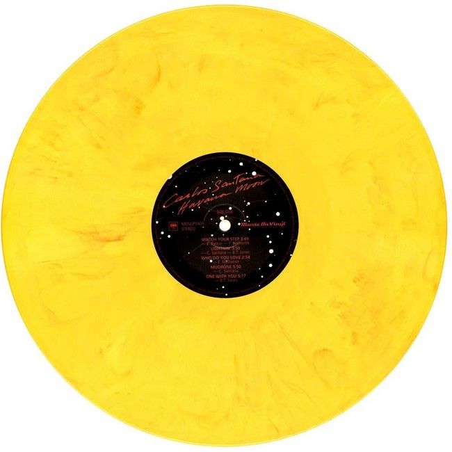 Carlos Santana – Havana Moon (LP, Album, Limited Edition, Numbered, Reissue, Yellow & Red Marbled Vinyl)