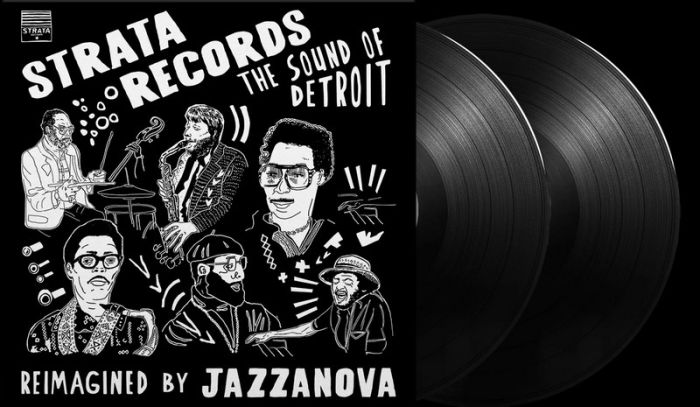 Jazzanova – Strata Records (The Sound Of Detroit Reimagined) (2LP, Album, Vinyl)