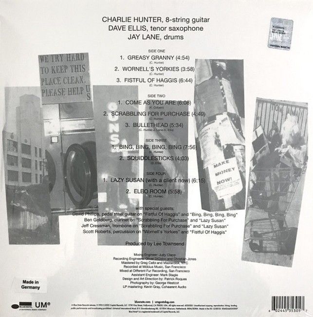 Charlie Hunter Trio – Bing, Bing, Bing! (2LP, Album, Reissue, Stereo, 180g, Vinyl)