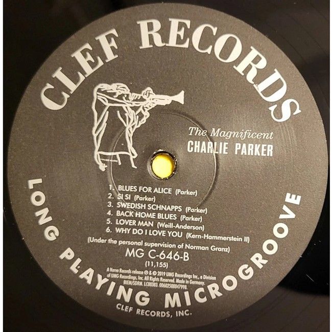 Charlie Parker – The Magnificent Charlie Parker (LP, Album, Compilation, Vinyl)