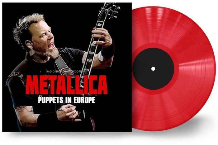 Metallica - Puppets in Europe (LP, Compilation, Red Vinyl)