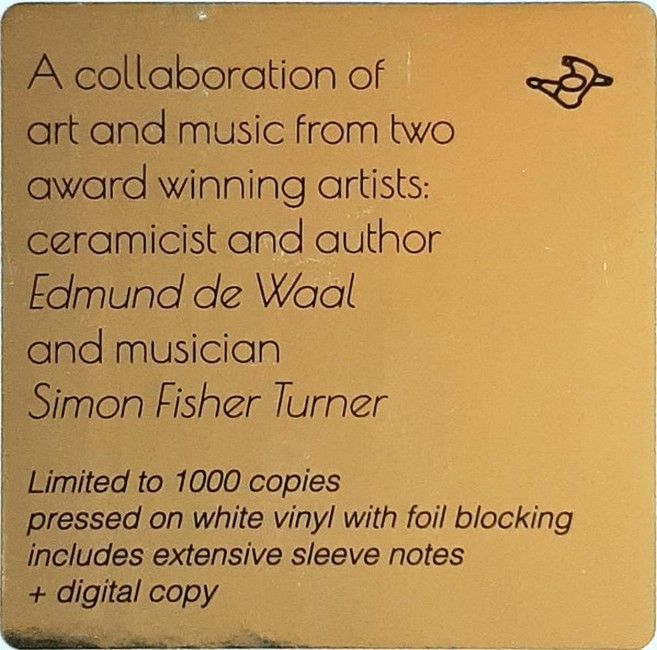 Simon Fisher Turner, Edmund de Waal – A Quiet Corner In Time (LP, Album, Vinyl)