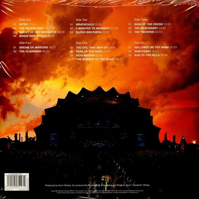 Iron Maiden – Rock In Rio (3LP, Album, Reissue, Remastered, Trifold Cover Vinyl)