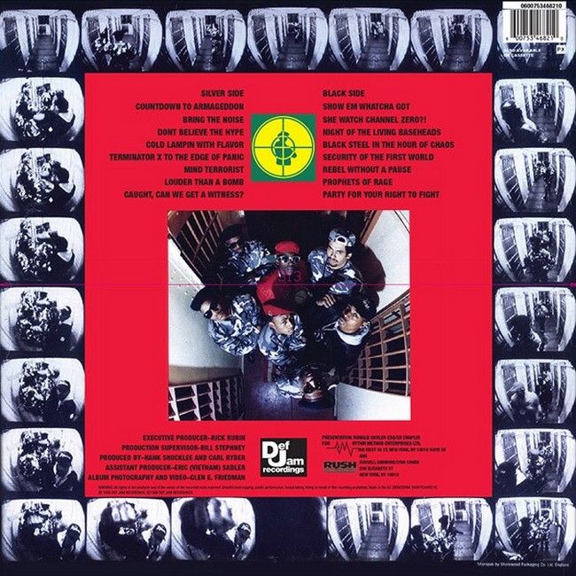 Public Enemy – It Takes A Nation Of Millions To Hold Us Back (LP, Album, Reissue, 180g, Vinyl)