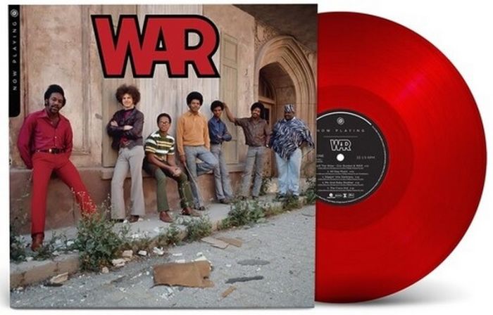 War – Now Playing (LP, Compilation, Red Transparent Vinyl)