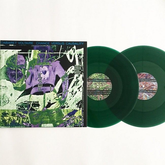 Cabaret Voltaire – Chance Versus Causality (2LP, Album, Limited Edition, Green Transparent Vinyl)