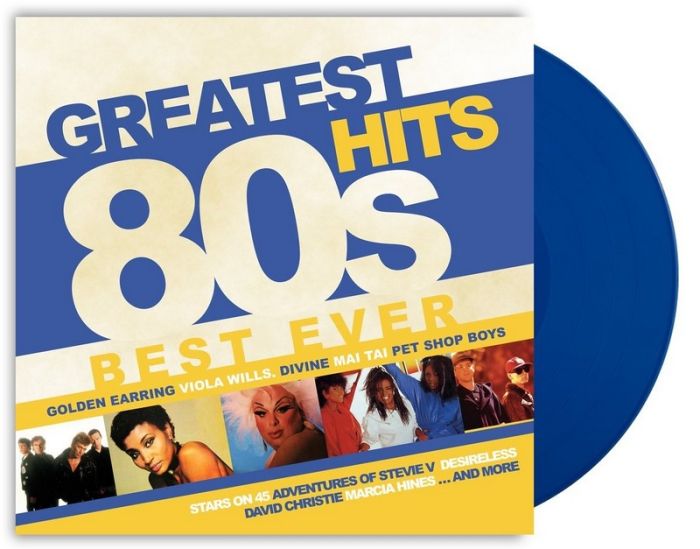 Greatest Hits 80s Best Ever (LP, Compilation, Blue Vinyl)