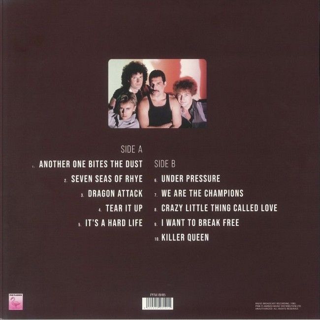 Queen – Radio Transmission (LP,  Compilstion, White Vinyl)