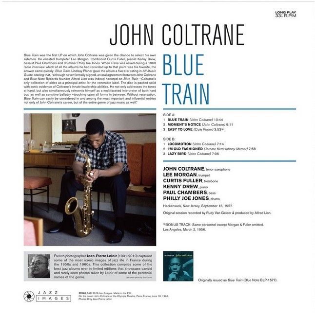 John Coltrane – Blue Train (LP, Album, Deluxe Edition, Vinyl)