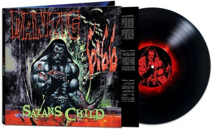 Danzig - 6:66: Satan's Child (LP, Album, Limited Edition, Black W/Splash Of Blood Red Vinyl)
