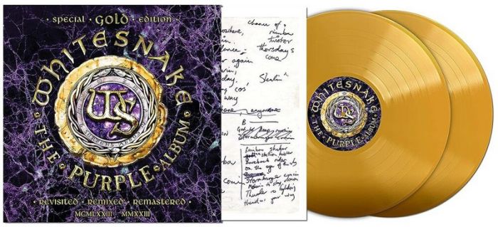 Whitesnake – The Purple Album (2LP, Album, Limited Edition, Reissue, Remastered, Special Edition, Gold Vinyl)