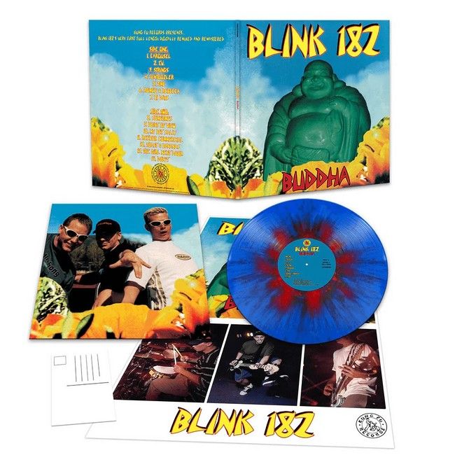 Blink 182 - Buddha (LP, Album, Limited Edition, Blue/Red Splatter Vinyl)