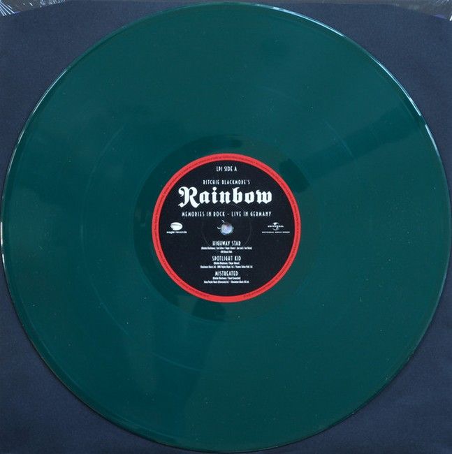 Rainbow – Memories In Rock - Live In Germany (3LP, Album, Reissue, Green Vinyl)