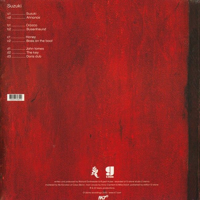 Tosca – Suzuki (2LP, Album, Reissue, Gatefold, Vinyl)