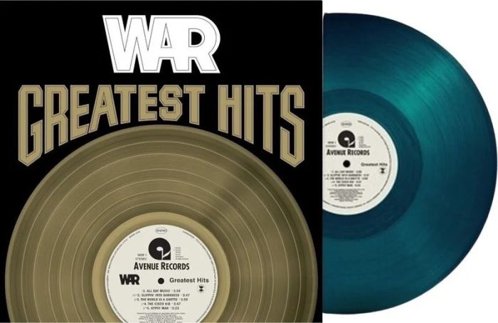 War – Greatest Hits (LP, Compilation, Limited Edition, Sea-Blue Vinyl)