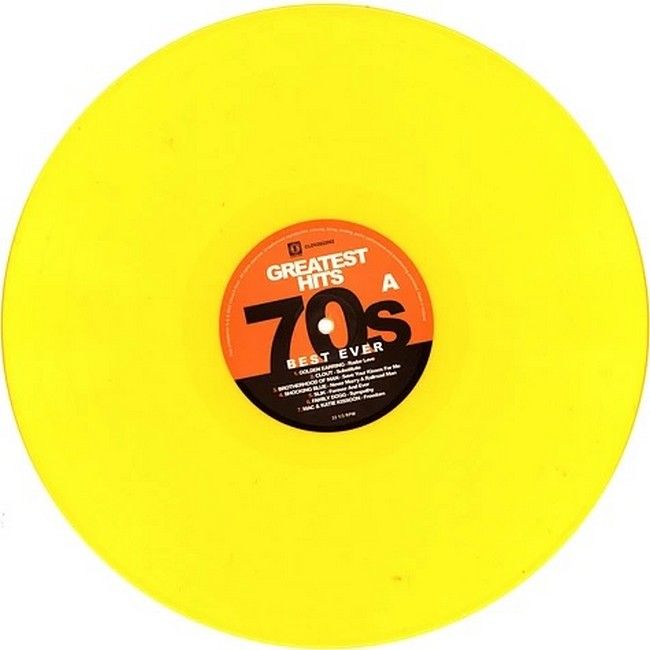 Greatest Hits 70s Best Ever (LP, Compilation, Yellow Vinyl)