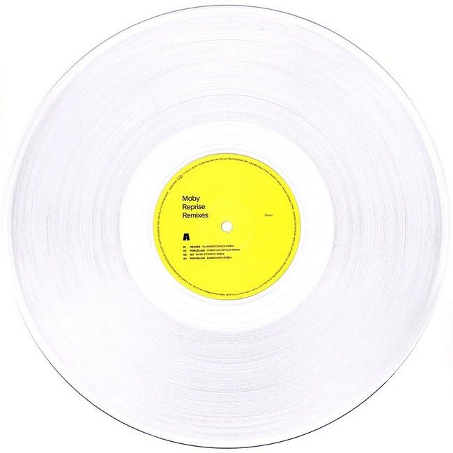 Moby – Reprise Remixes (2LP, Limited Edition, Clear Vinyl)
