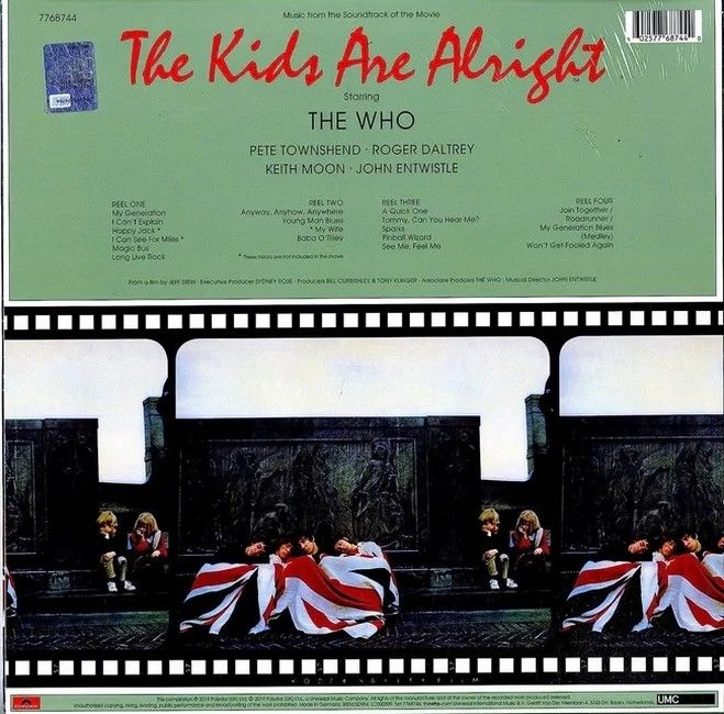 The Who – Music From The Soundtrack Of The Movie - The Kids Are Alright (2LP, Album, Reissue, Vinyl)