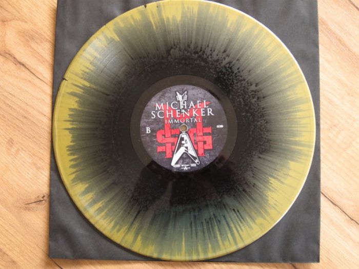 The Michael Schenker Group - Immortal (LP, Album, Limited Edition, Stereo, Gold And Black Splatter)