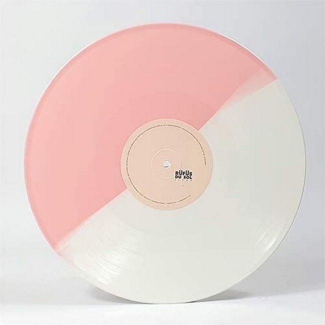 Rufus Du Sol – Bloom (2LP, Album, Limited Edition, Reissue, Repress, Pink & White Half Vinyl)