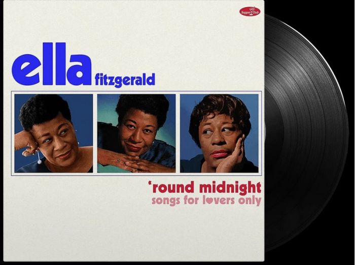 Ella Fitzgerald – 'Round Midnight - Songs For Lovers Only (LP, Compilation, Vinyl)