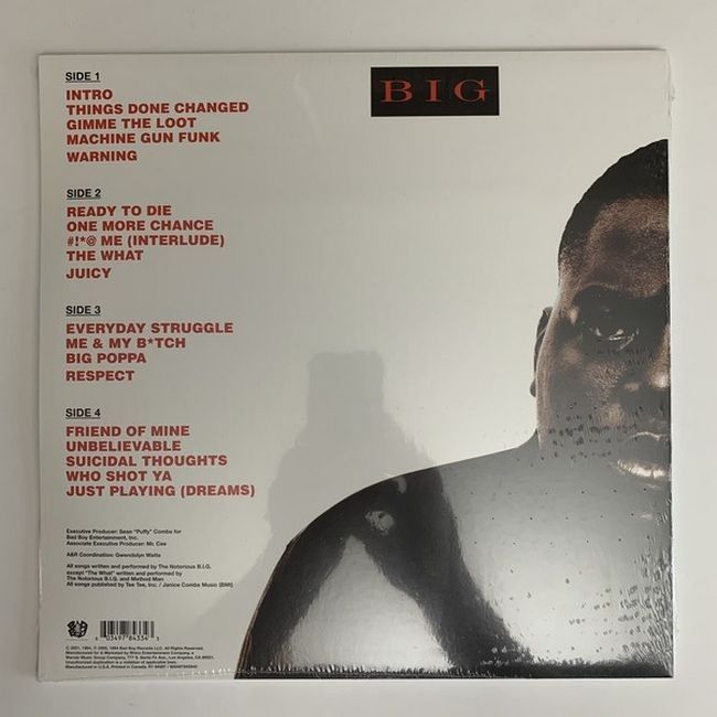 Платівка Notorious B.I.G. – Ready To Die|Сумнозвісний БІГ-Готовий померти(2xLP)