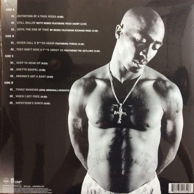 Платівка 2Pac – The Best Of 2Pac - Part 2: Life|2Pac-Найкраще з 2Pac, частина 1: Thug(2xLP)