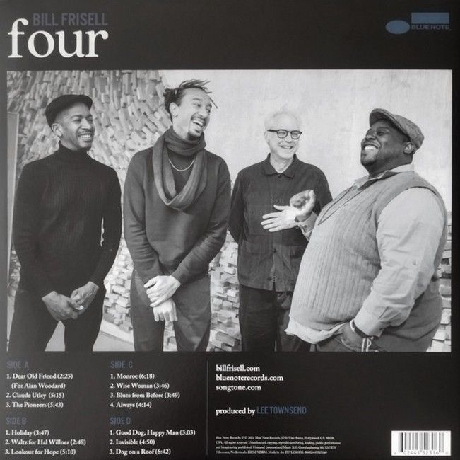 Платівка Bill Frisell – Four|Білл Фріселл-Чотири(2xLP)