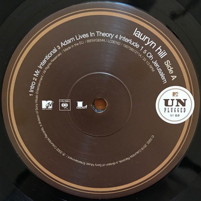 Lauryn Hill – MTV Unplugged No. 2.0 (2LP, Album, Reissue, Vinyl)