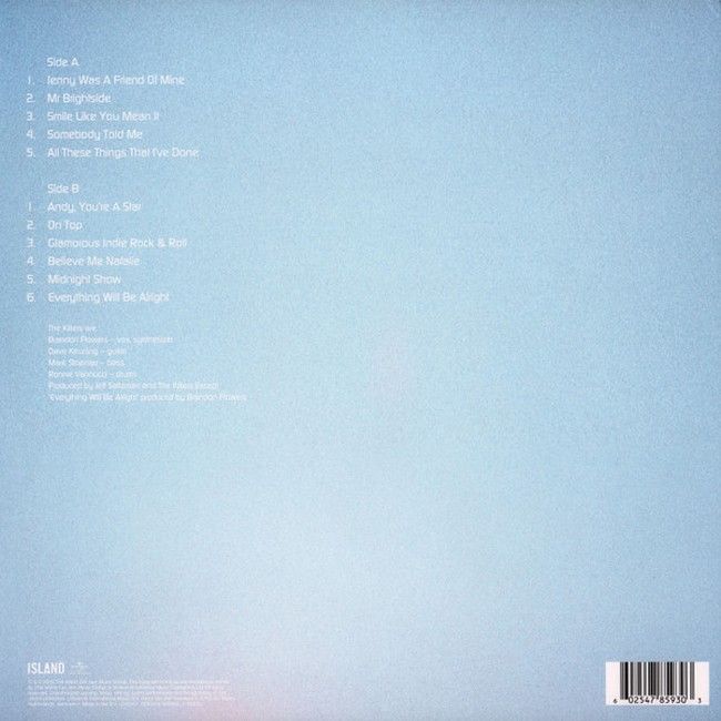 The Killers – Hot Fuss (LP, Album, Reissue, 180 Gram, Vinyl)