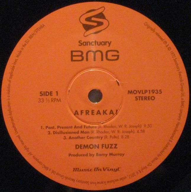 Demon Fuzz – Afreaka! (LP, Album, Reissue, Remastered, Stereo, 180 Gram, Vinyl)