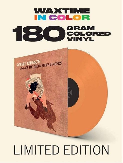 Robert Johnson – King Of The Delta Blues Singers (LP, Compilation, Limited Edition, Orange Vinyl)