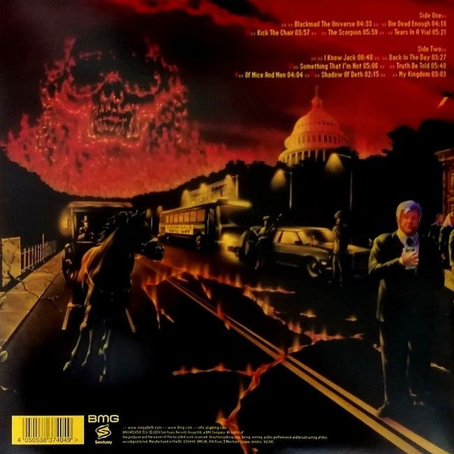 Megadeth – The System Has Failed (LP, Album, Reissue, Remastered, 180 Gram, Vinyl)