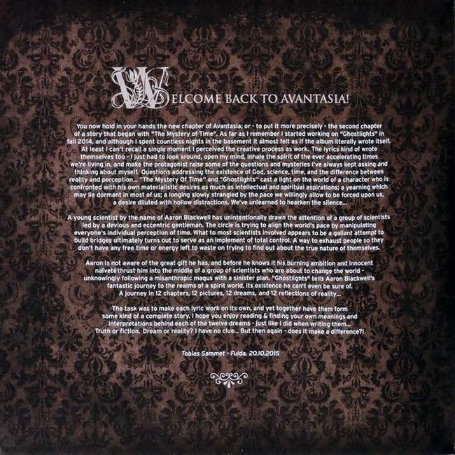Tobias Sammet's Avantasia – Ghostlights (2LP, Album, Vinyl)