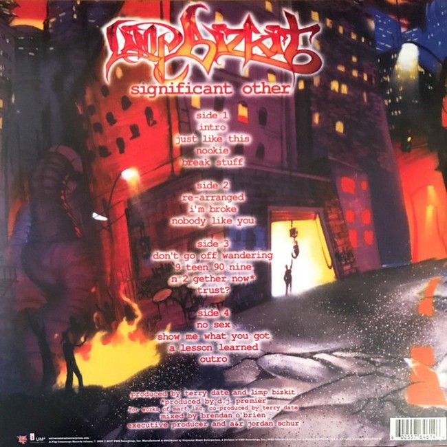 Limp Bizkit – Significant Other (2LP, Album, Reissue, Vinyl)