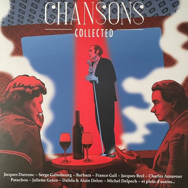 Chansons Collected (2LP, Compilation, Numbered, Red and Blue Vinyl)