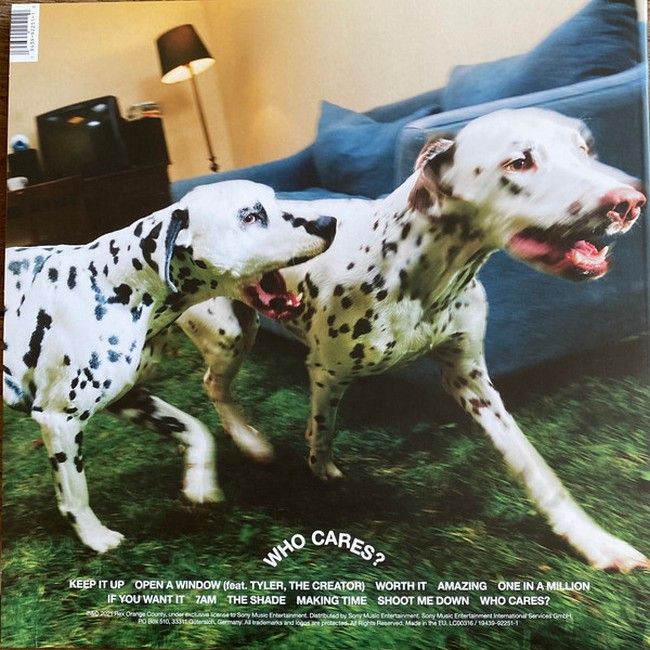 Rex Orange County – Who Cares? (LP, Album, Embossed, Vinyl)