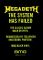 Megadeth – The System Has Failed (LP, Album, Reissue, Remastered, 180 Gram, Vinyl)