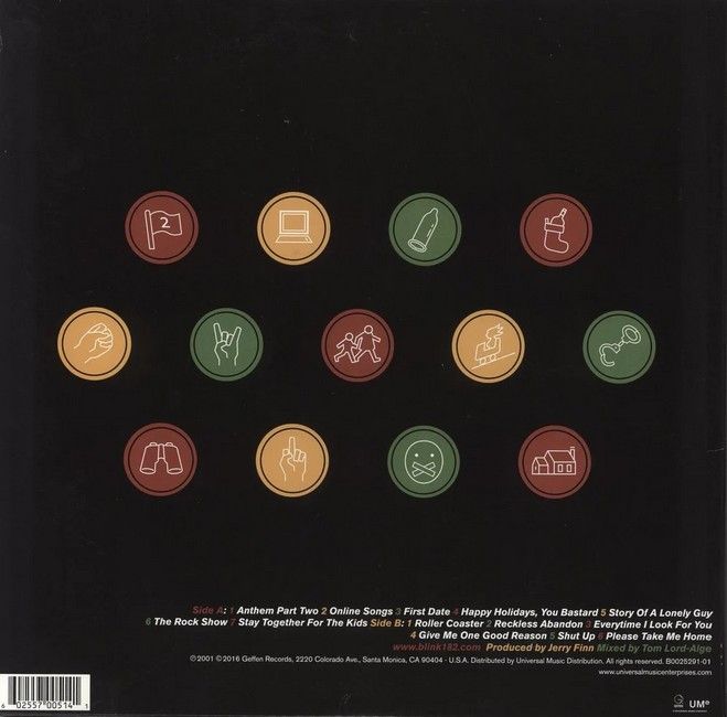 Blink-182 – Take Off Your Pants And Jacket (LP, Album, Vinyl)