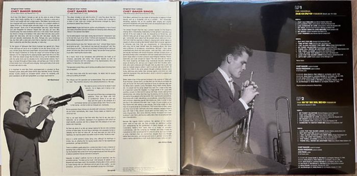 Chet Baker – Chet Baker Sings (2LP, Reissue, Stereo, Mono, Vinyl)