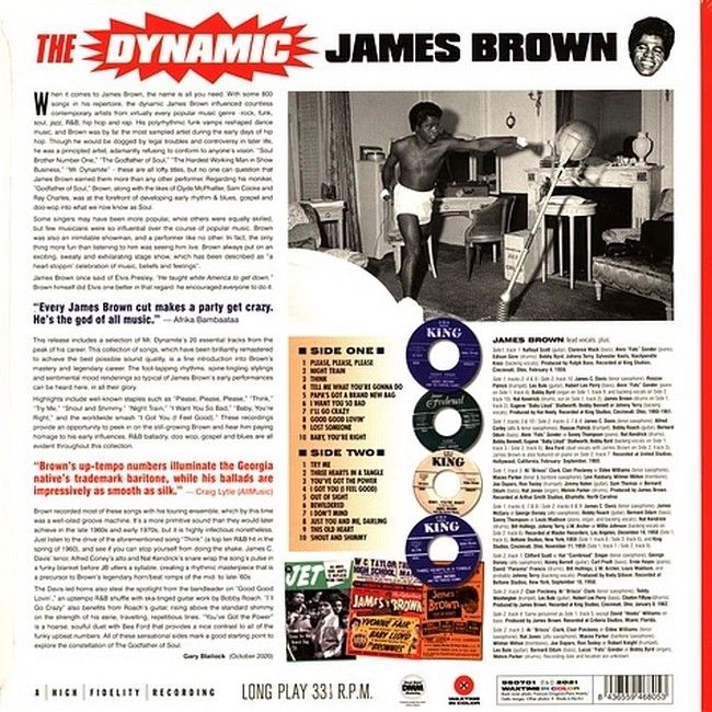 James Brown – The Dynamic James Brown (LP, Compilation, Limited Edition, Red Vinyl)