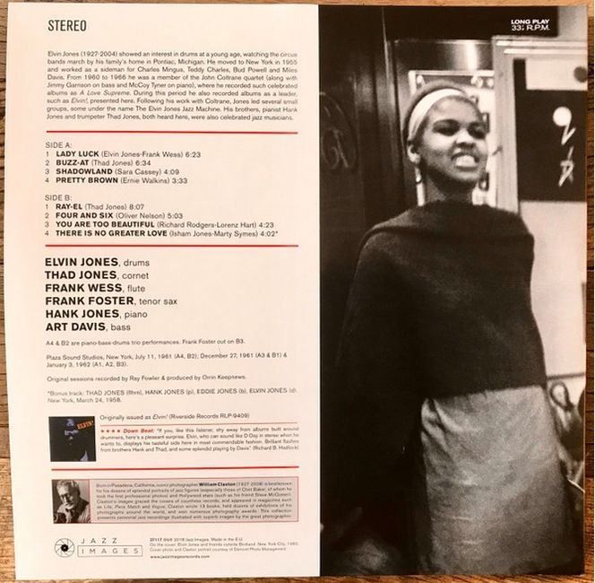 Elvin Jones – Elvin! (Vinyl)